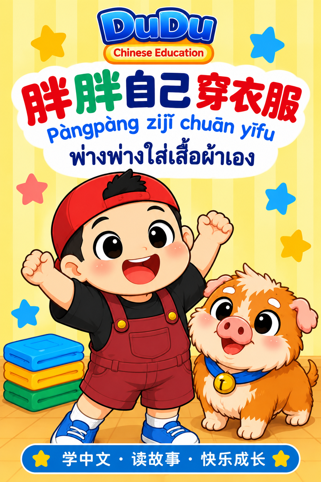 ปกนิทานพ่างพ่างใส่เสื้อผ้าเอง